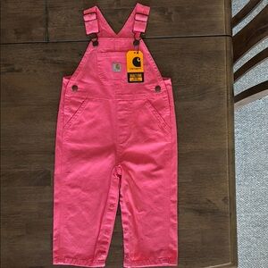 Carhartt Kids Pink Overalls